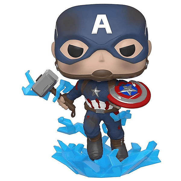 funko action figure  captain america 573 broke