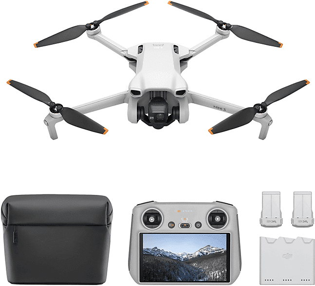 dji drone  mini 3 fly more c. con rc