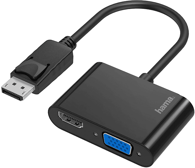 Hama Adattatore 2in1 Display Port / VGA + HDMI