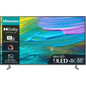 Hisense 55U6KQ TV MINI LED, 55 pollici