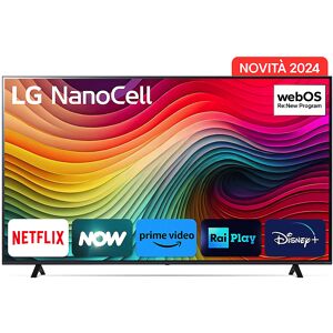 LG NanoCell 75NANO82T6B TV LED, 75 pollici, UHD 4K