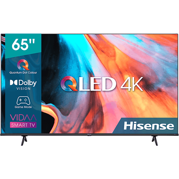 hisense 65e77hq tv qled, 65 pollici, qled 4k