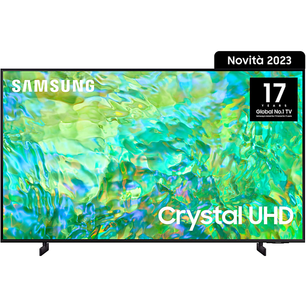 samsung ue55cu8070uxzt tv led, 55 pollici, uhd 4k