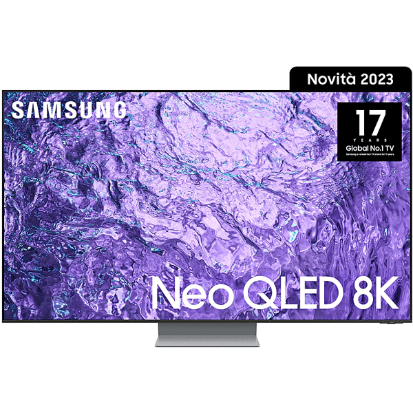 samsung qe55qn700ctxzt tv qled, 55 pollici, qled 8k