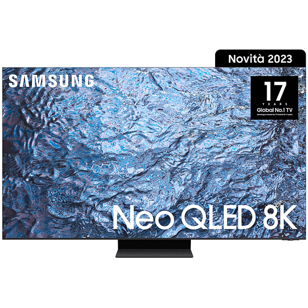 samsung qe75qn900ctxzt tv qled, 75 pollici, qled 8k