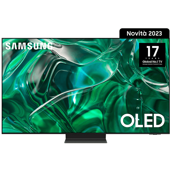 samsung qe55s95catxzt tv oled, 55 pollici, oled 4k