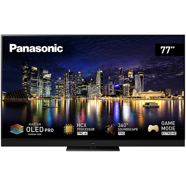 panasonic tx-77mz2000e tv oled, 77 pollici, oled 4k