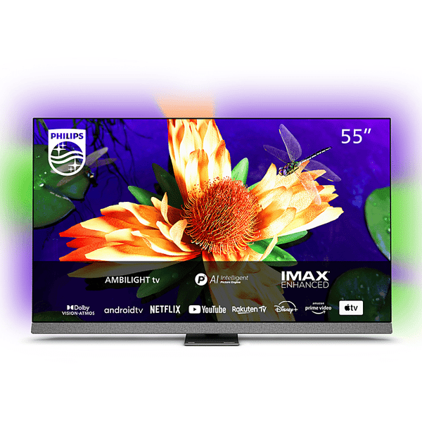 philips 55oled907/12 tv oled, 55 pollici, oled 4k