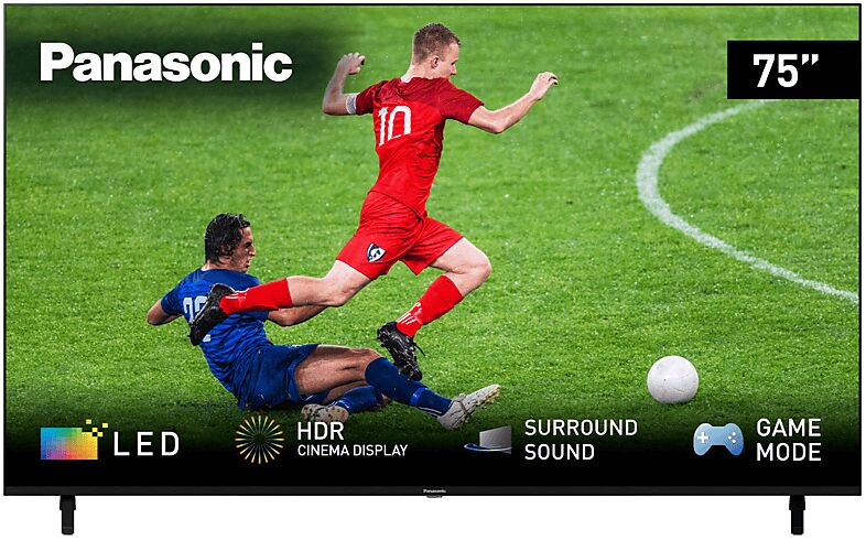 panasonic tx-75lx800e tv led, 75 pollici, uhd 4k