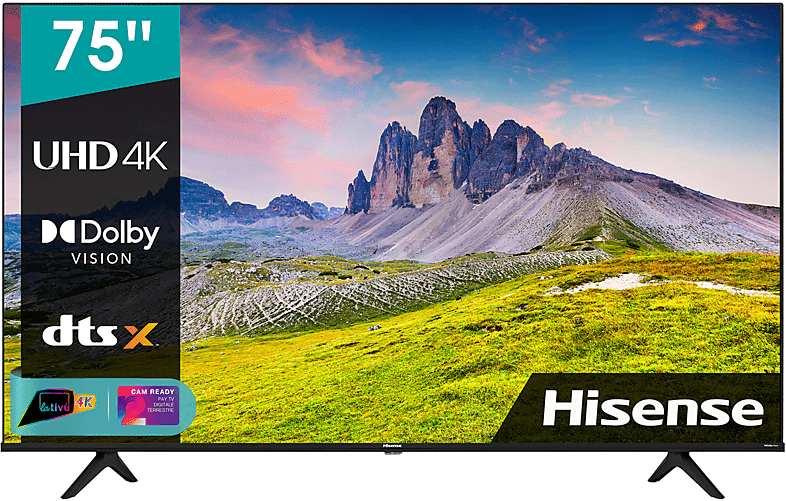 Hisense 75A6CG TV LED, 75 pollici, UHD 4K