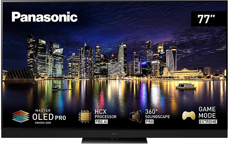 Panasonic TX-77MZ2000E TV OLED, 77 pollici, OLED 4K