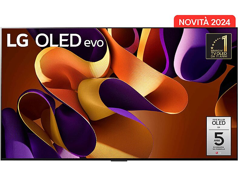 LG OLED evo G4 OLED77G45LW TV OLED, 77 pollici, 4K