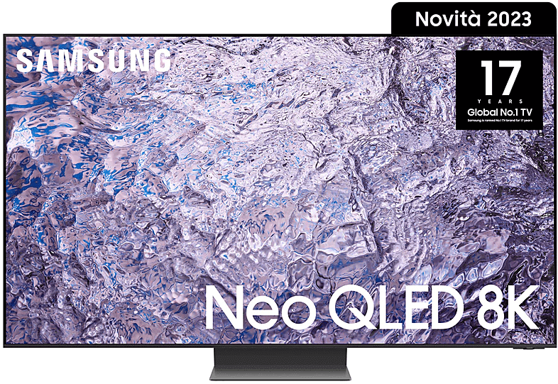 Samsung QE75QN800CTXZT TV QLED, 75 pollici, QLED 8K