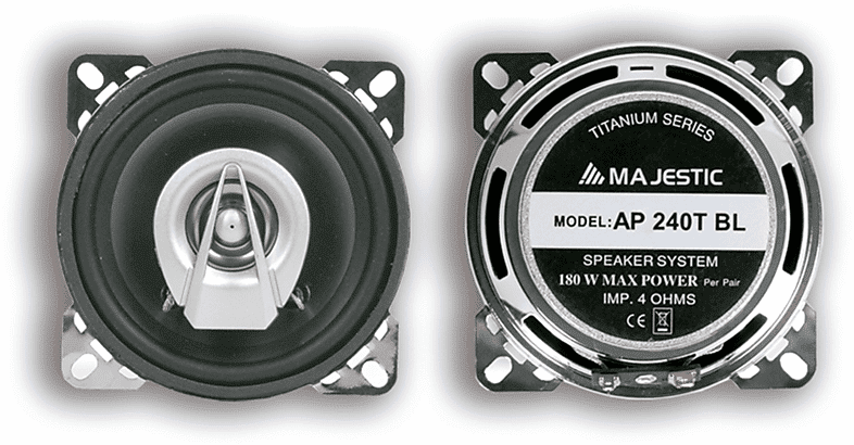 majestic altoparlanti car  ap 240ttitanio 180w