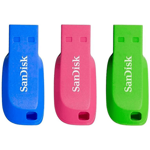 SanDisk PEN DRIVE  Blade 16GB pack 3 pezzi