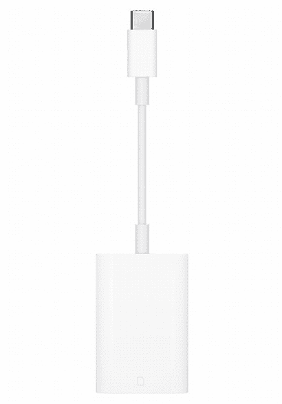 apple adattatore da usb-c a scheda sd