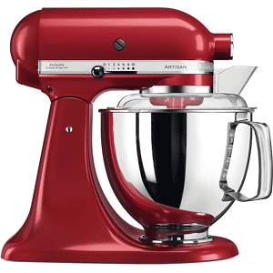 KitchenAid 5KSM175PSEER IMPASTATRICE PLANETARIA, 300 W, capacità ciotola 4,8 l, Empire red