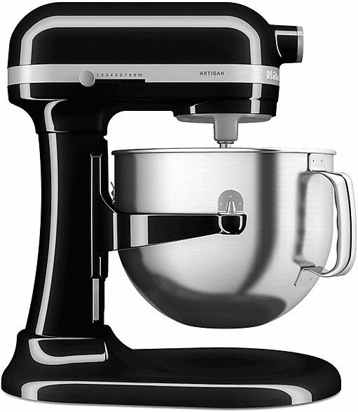 kitchenaid 5ksm70shxeob impastatrice planetaria, 325 w, capacità ciotola 6,6 l, nero onice