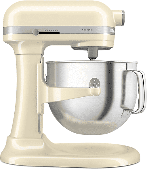 kitchenaid 5ksm70shxeac impastatrice planetaria, 325 w, capacità ciotola 6,6 l, crema