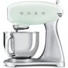 SMEG SMF02PGEU IMPASTATRICE PLANETARIA, 800 W, capacità ciotola 4,8 l, Verde Pastello