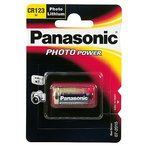 panasonic batteria  litio cr123aep