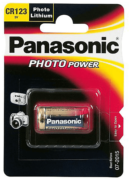 Panasonic BATTERIA  LITIO CR123AEP