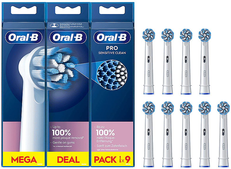 Oral-B TESTINE DI RICAMBIO  Pro Sensitive Clean