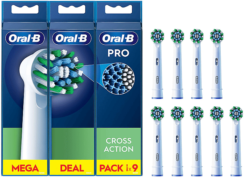 Oral-B TESTINE DI RICAMBIO  Pro Cross Action