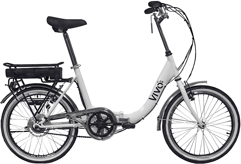 vivobike ivo fold bike white