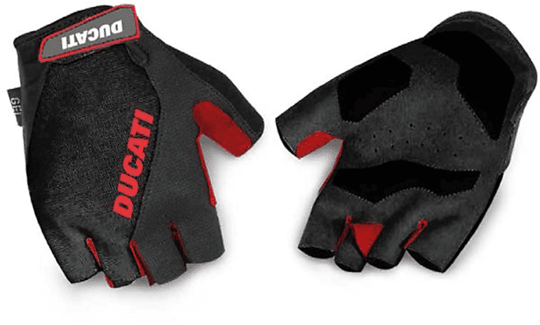 DUCATI GUANTINI  GEL-PADDED GLOVES BLACK