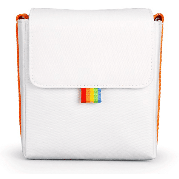 polaroid custodia  now bag - white & orange