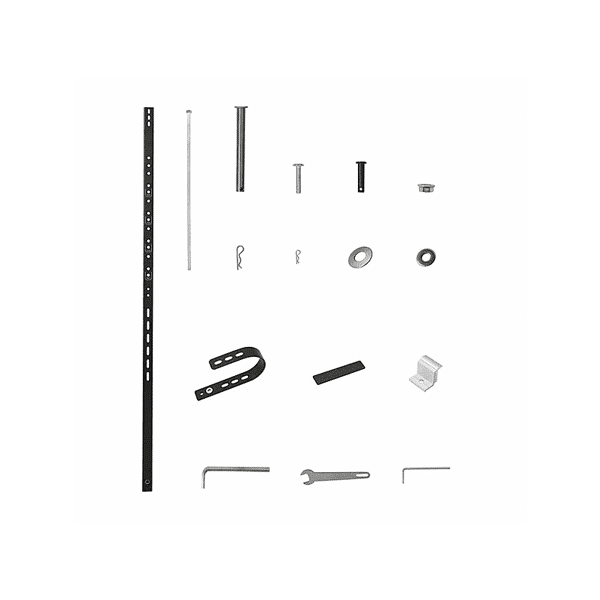 ecoflow set installazione  balcony hook kit