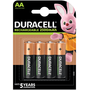 Duracell BATTERIE  AA B4 RICAR. PRECARICATA