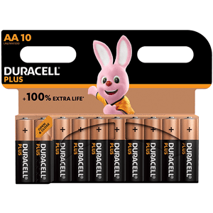 Duracell BATTERIE  PLUS 100 AA B10