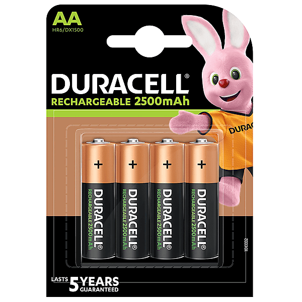 duracell batterie  aa b4 ricar. precaricata