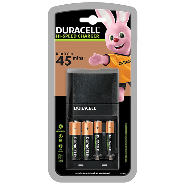 duracell caricabatterie  durac caricabatt cef 27