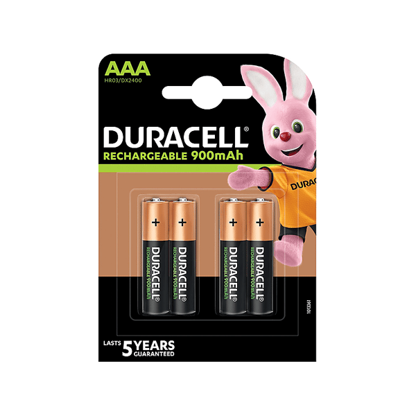 duracell batterie  precaricate aaa b4