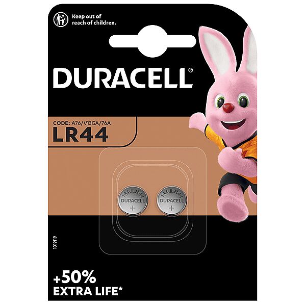 duracell batteria  lr44bl2