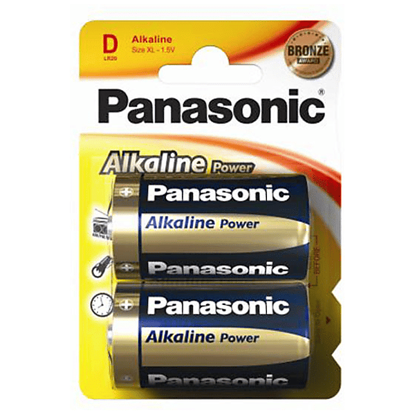 panasonic batterie  alakaline power 2lr20