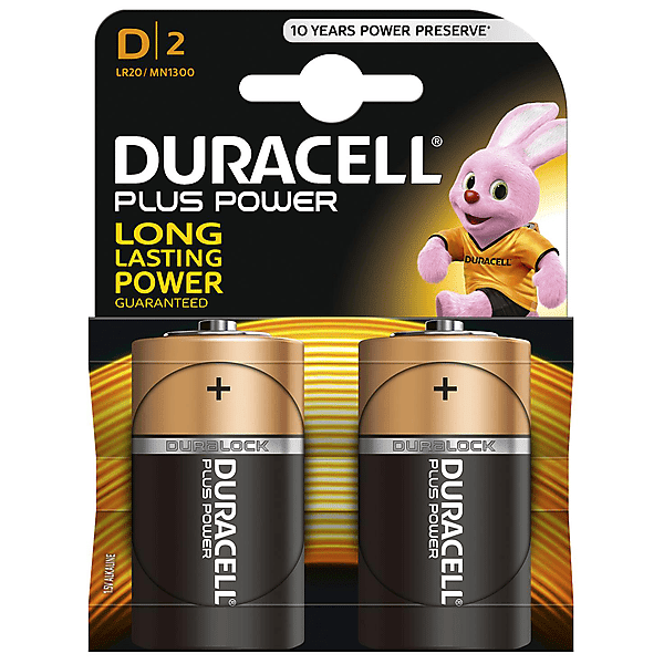 duracell batterie  plus power d