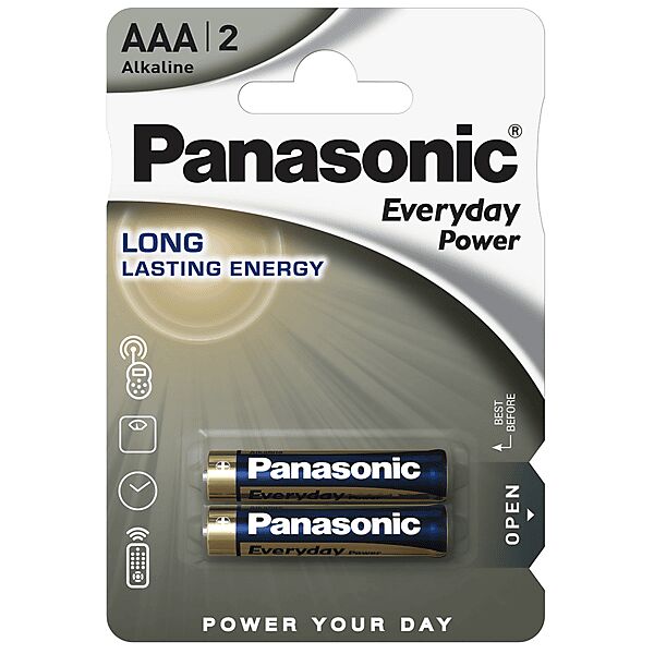 panasonic batterie  lr03eps/2bp