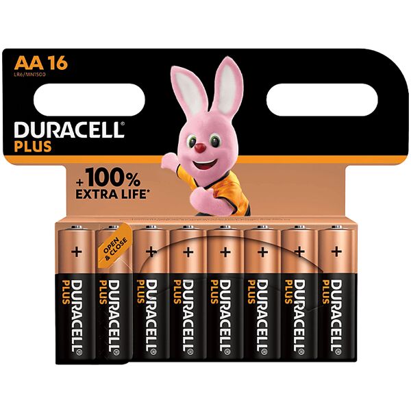 duracell batterie  plus 100 aa b16