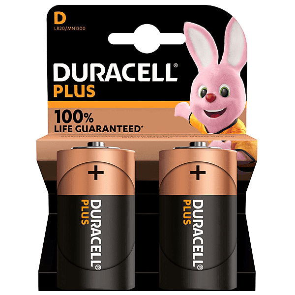 duracell batterie  plus 100 d b2