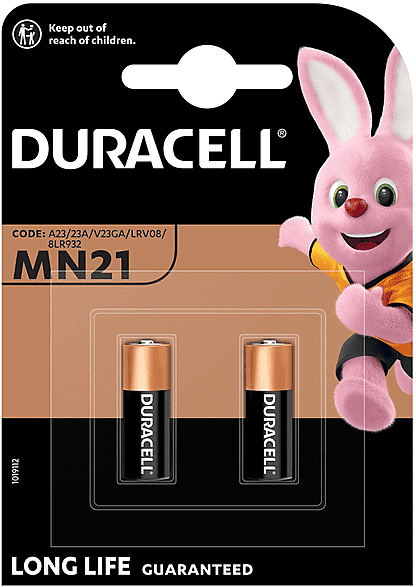 Duracell BATTERIE  MN 21 TWIN PACK