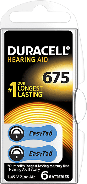 Duracell BATTERIE  EASY TAB 675