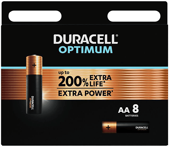 Duracell BATTERIE  OPTIMUM AA B8