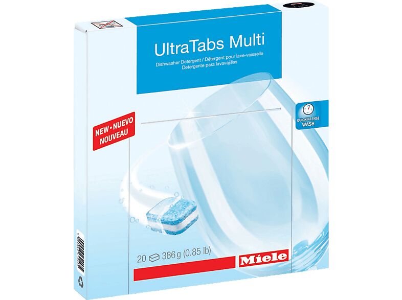 Miele Detersivo Tabs per lavastoviglie, 20 pastiglie  ULTRATABS 20pz