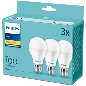 Philips LAMPADINA LED  3xGoccia 100W luce calda