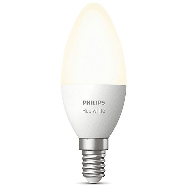 philips lampadina led  hue white e14 40w