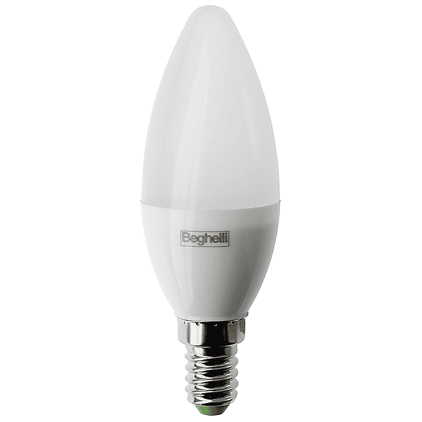 beghelli lampadina led  superled oliva 7we14 6.5k